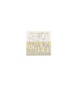 Zellt.-Serv.33x33 Besteck