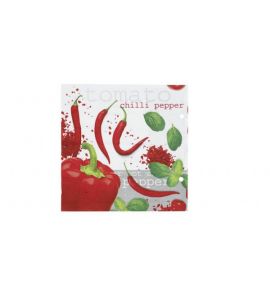 Zellt.-Serv.33x33 Toma&Chilli