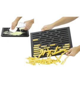 Zenker Backblech Pommes 38x26 cm 48er