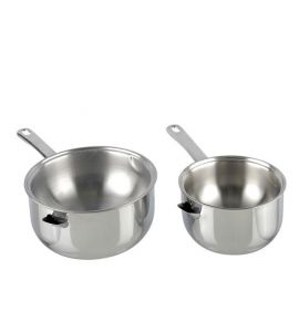 doppelwandiger Stieltopf 16cm
