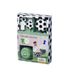 Birkmann Cupcake Deko-Set Football