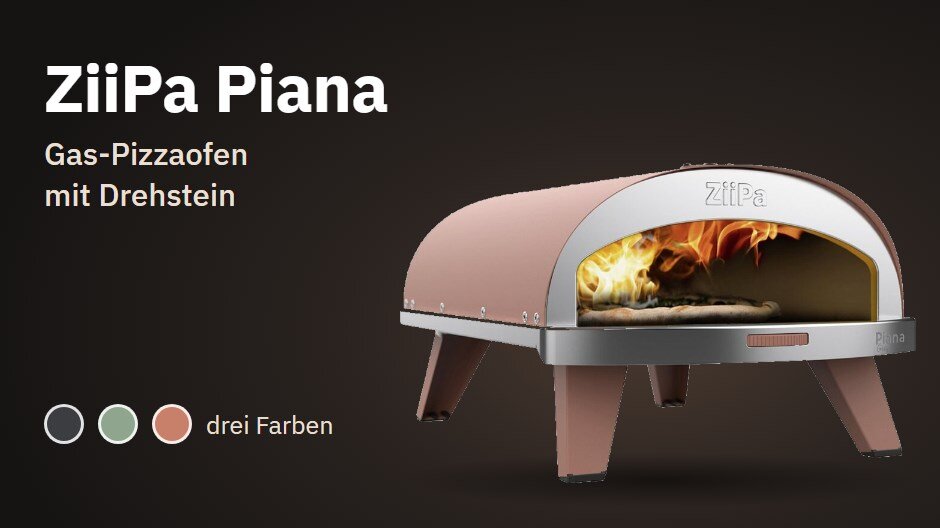 ZiiPa Gas-Pizzaofen Piana