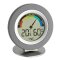 TFA Cosy Digitales Thermo-Hygrometer Ø10,4 cm anthrazit-silber