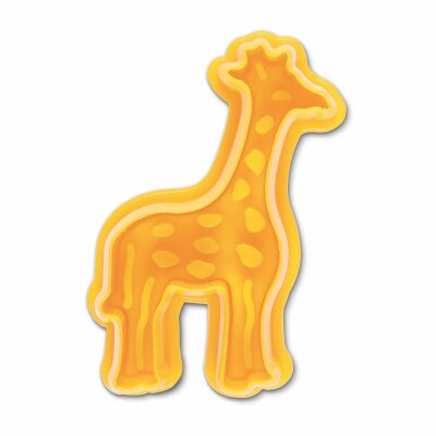 Städter Präge-Ausstechform Keksausstecher Giraffe 6 cm Kunststoff - K
