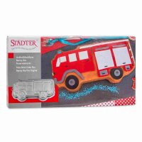 Städter Motivbackform Benny das Feuerwehrauto 33x17 cm H 4 cm