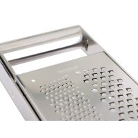 Weis Klappreibe mit 3 Reibeflächen 24 cm Edelstahl