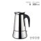 Weis Espressokocher 6 Tassen 300 ml Induktion Edelstahl