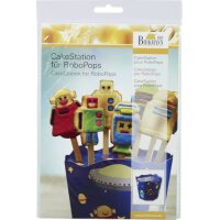 Birkmann CakeStation für RoboPops 2er-Set Höhe 14 cm Ø17 cm