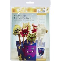 Birkmann CakeStation für MonsterPops 2er-Set Höhe 15 cm Ø17 cm