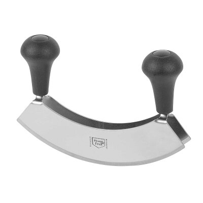 Westmark Wiegemesser Due mit Doppelklinge Edelstahl 17,5 cm