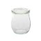 Weck Rundrandglas Mini-Tulpe 220 ml mit Deckel 60 mm
