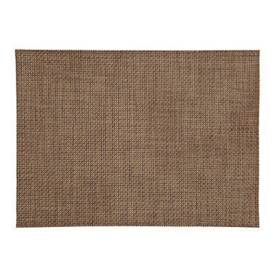 Platzset Tischset Kunststoff hellbraun 45x33 cm