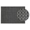 Platzset Tischset Kunststoff schwarz/anthrazit 45x33 cm
