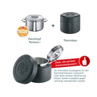 Schulte Ufer Thermotopf Romana i 16 cm 2,0 ltr. Edelstahl