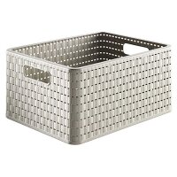 Rotho Korb Country A4 18 ltr. 36,8x27,8x19,1 cm cappuccino