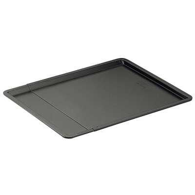 Zenker Black Metallic Backblech Plätzchenblech ausziehbar 37-52 cm