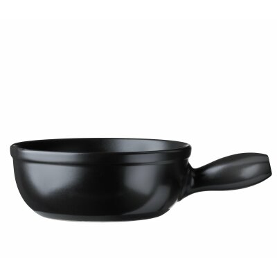 Spring Eco Fondue Caquelon schwarz 24 cm