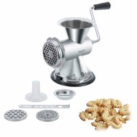 Fleischwolf aus Edelstahl Größe 8 mit Saugfuß fest