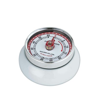 Zassenhaus Kurzzeitmesser Speed Ø 7 cm weiß