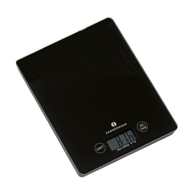 Zassenhaus Digitalwaage Küchenwaage Balance schwarz