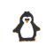 Städter Präge-Ausstecher mit Auswerfer Pinguin 6 cm hellblau