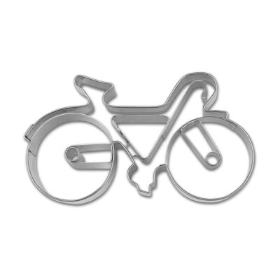 Städter Keksausstecher Rennrad Fahrrad 9 cm Edelstahl