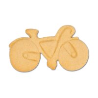 Städter Keksausstecher Rennrad Fahrrad 9 cm Edelstahl