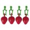 Tischtuchhalter Tischtuchbommel 4er-Set Erdbeere