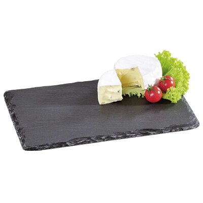 Kesper Buffet-Platte aus Schiefer Maße: 30x20 cm