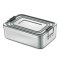 Küchenprofi Lunchbox Aluminium groß 7x15x23 cm