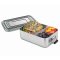 Küchenprofi Lunchbox Aluminium groß 7x15x23 cm