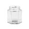 Einmachglas 47 ml 6-eckig Twist-off-Glas Marmeladenglas Schraubglas