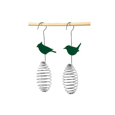 Esschert Design Vogelfutter-Feder Metall 35 cm