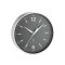 TFA Funk-Wanduhr Ohne Batterie Silber/Grau, Fe-Tfa 425X360X430Mm