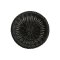 Saleen Brotkorb rund Ø23x9 cm schwarz