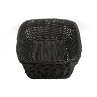 Saleen Obstkorb rechteckig 31x21x9 cm schwarz