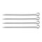 Weis Schaschlikspiesse Grillspieße breit 36 cm 4er- Set Edelstahl