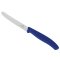 Victorinox Tomatenmesser Swiss Classic Wellenschliff blau 11 cm