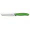 Victorinox Tomatenmesser Swiss Classic Wellenschliff grün 11 cm