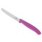 Victorinox Tomatenmesser Swiss Classic Wellenschliff pink 11 cm