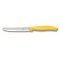 Victorinox Tomatenmesser Swiss Classic Wellenschliff gelb 11 cm