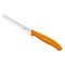 Victorinox Tomatenmesser Swiss Classic Wellenschliff orange 11 cm
