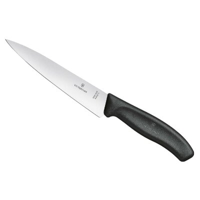 Victorinox Tranchiermesser Swiss Classic normal 15 cm schwarz