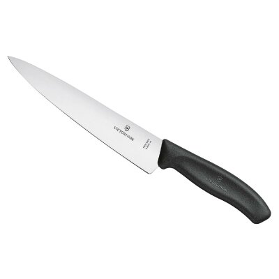 Victorinox Tranchiermesser, Fibrox schwarz, 19 cm, Blister