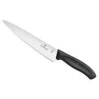Victorinox Tranchiermesser, Fibrox schwarz, 19 cm, Blister
