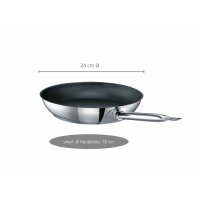 GastroSUS Bratpfanne Industar Ø24 cm Diamas-Pro beschichtet