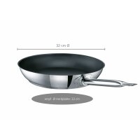 GastroSUS Bratpfanne Industar Ø32 cm Diamas-Pro beschichtet