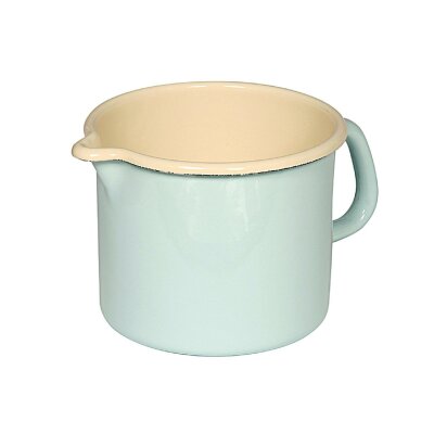 Riess Milchtopf 1,7 ltr. Ø 14 cm türkis/bunt