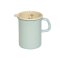 Riess Messbecher emailliert 1 ltr. türkis/bunt