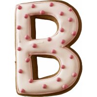 Birkmann Ausstechform Buchstabe B, Edelstahl, 6 cm